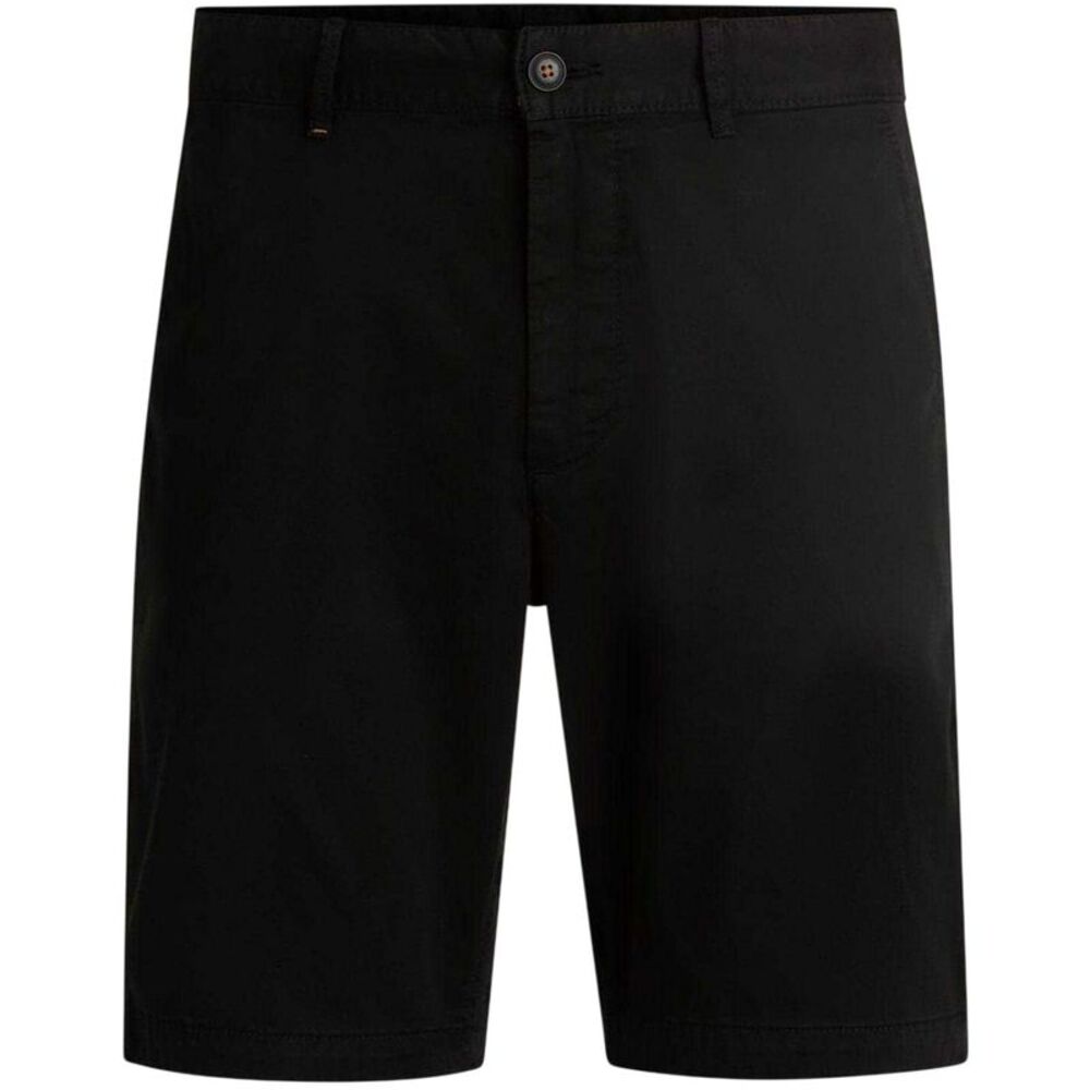 Boss Mens Plain Slim Chino Shorts / Black